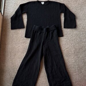 The Drop Two Piece Black Set